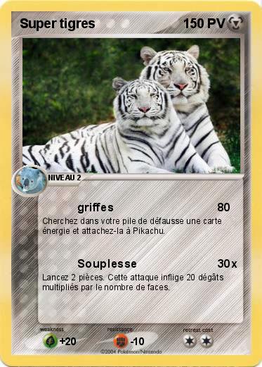 Pokemon Super tigres
