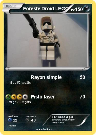 Pokemon Forêste Droïd LEGO