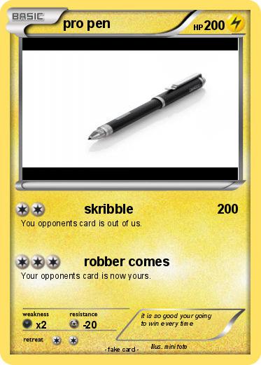 Pokemon pro pen