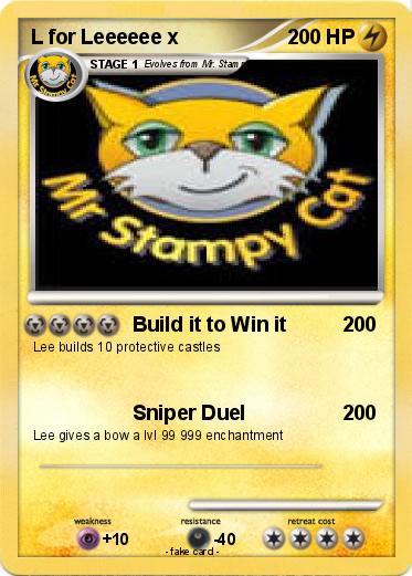 Pokemon L for Leeeeee x