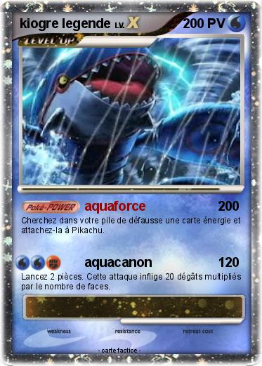 Pokemon kiogre legende