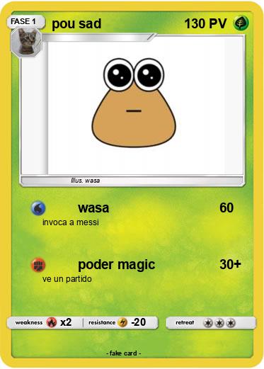 Pokemon pou sad