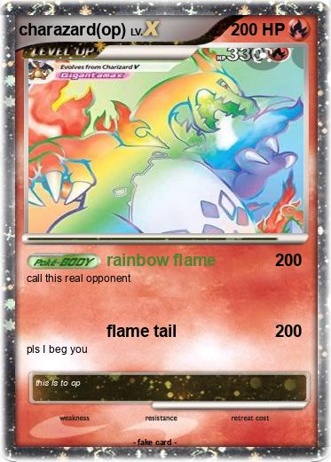 Pokemon charazard(op)