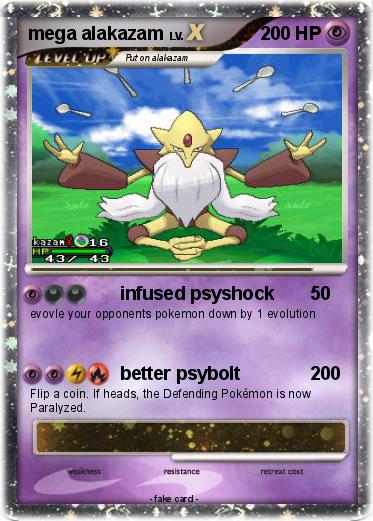 Pokemon mega alakazam