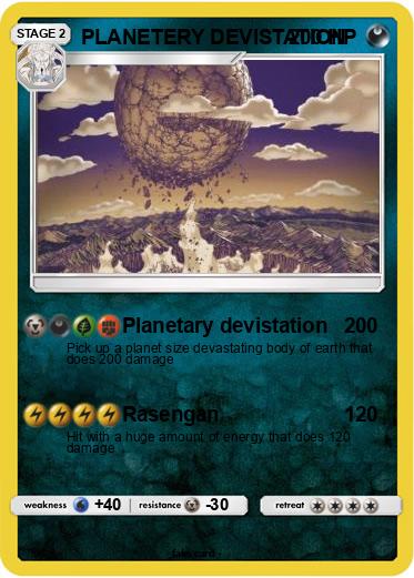 Pokemon PLANETERY DEVISTATION