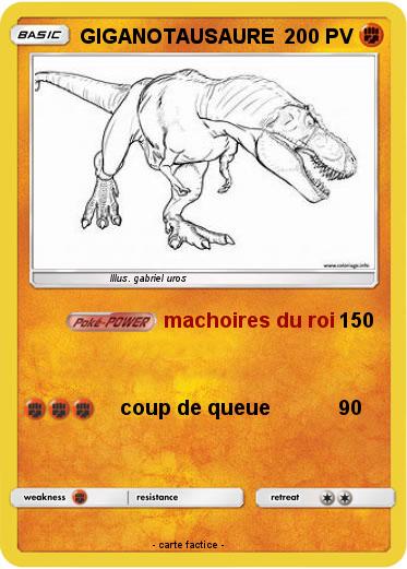 Pokemon GIGANOTAUSAURE