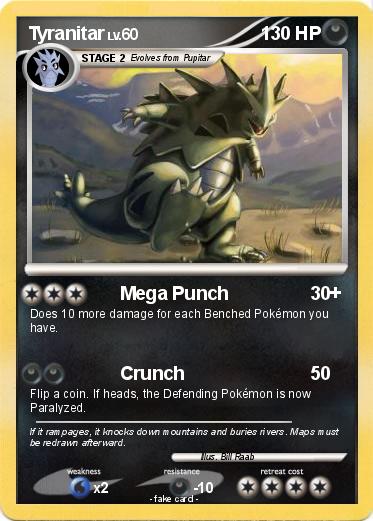 Pokemon Tyranitar