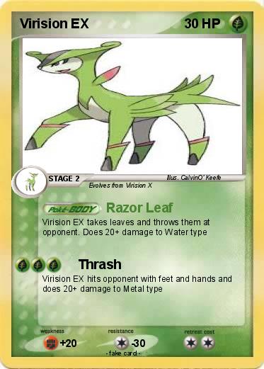 Pokemon Virision EX