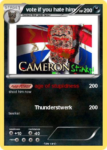 Pokemon vote if you hate him