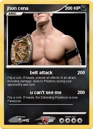 Pokemon jhon cena