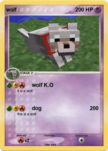 Pokemon wolf