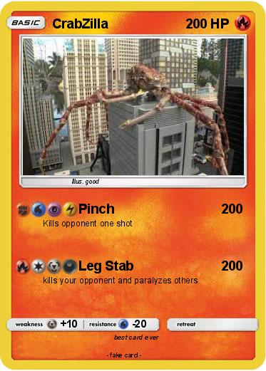 Pokemon CrabZilla