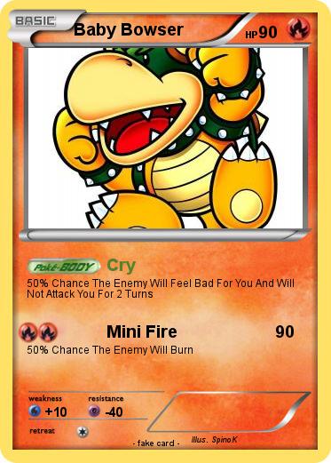 Pokemon Baby Bowser