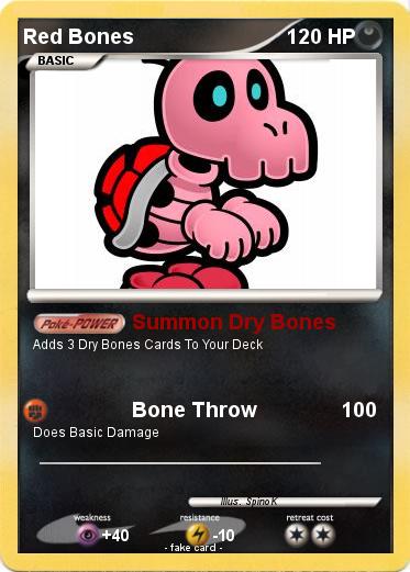Pokemon Red Bones