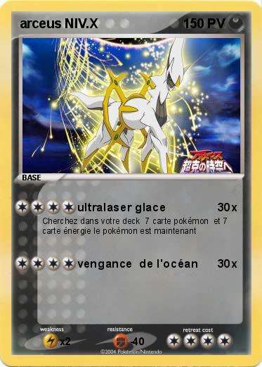 Pokemon arceus NIV.X