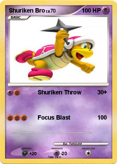 Pokemon Shuriken Bro