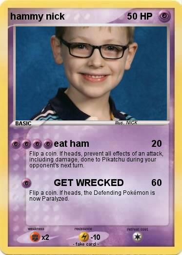 Pokemon hammy nick