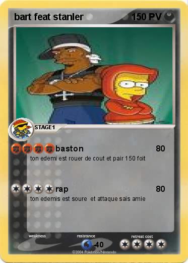 Pokemon bart feat stanler