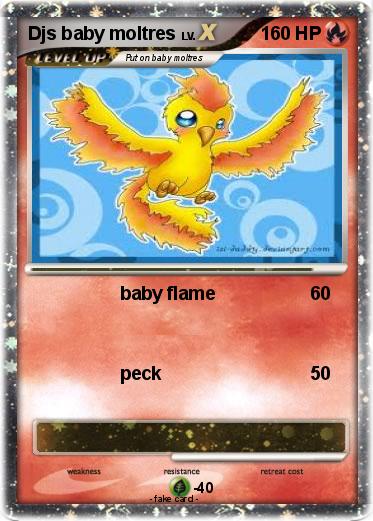 Pokemon Djs baby moltres