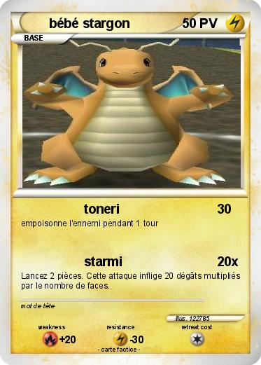 Pokemon bébé stargon