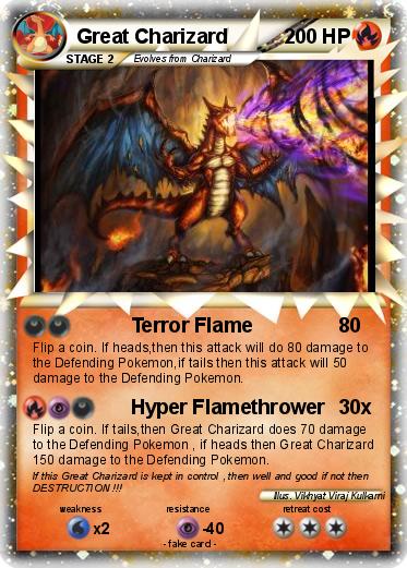 Pokemon Great Charizard