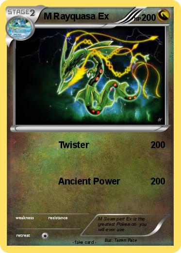 Pokemon M Rayquasa Ex