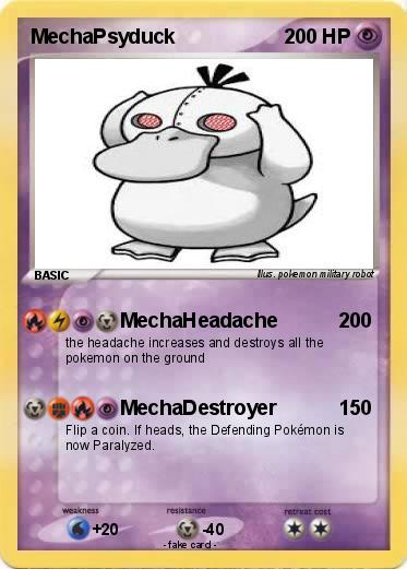Pokemon MechaPsyduck