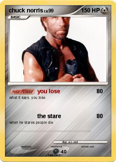 Pokemon chuck norris