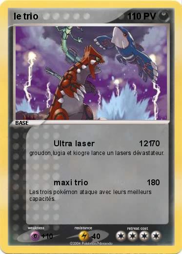 Pokemon le trio
