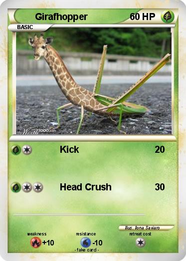 Pokemon Girafhopper