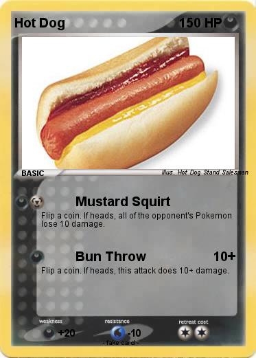Pokemon Hot Dog