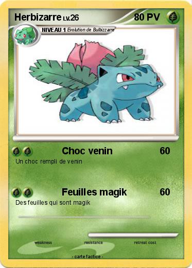 Pokemon Herbizarre