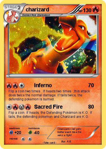 Pokemon charizard
