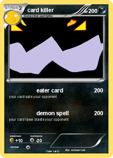 Pokemon card killer