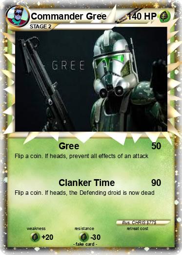Pokemon Commander Gree