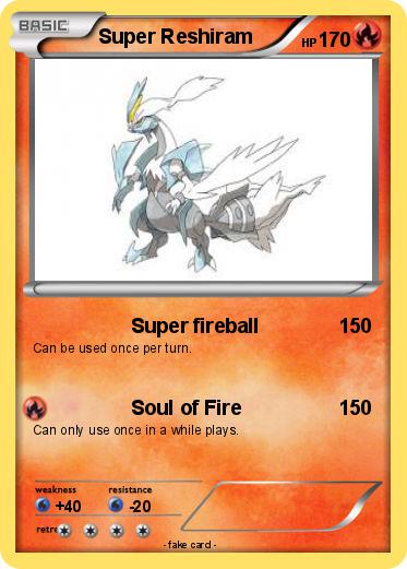 Pokemon Super Reshiram