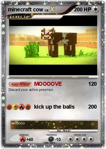 Pokemon minecraft cow