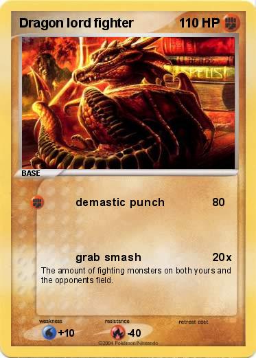 Pokemon Dragon lord fighter