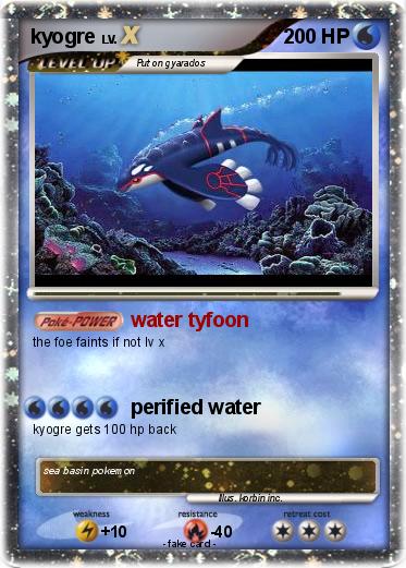 Pokemon kyogre