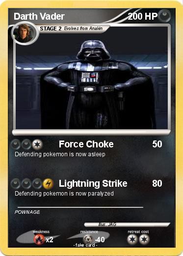 Pokemon Darth Vader