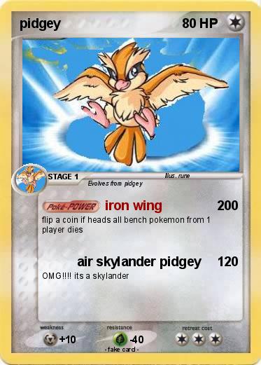 Pokemon pidgey