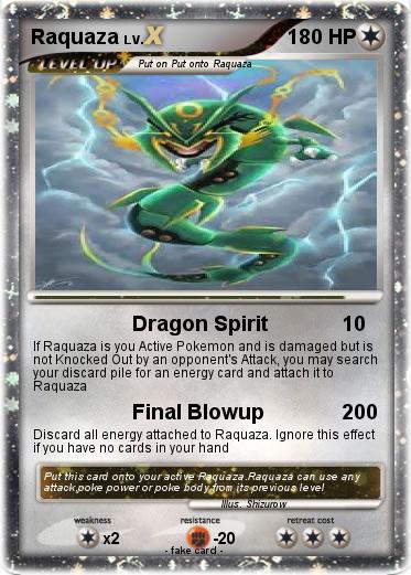 Pokemon Raquaza