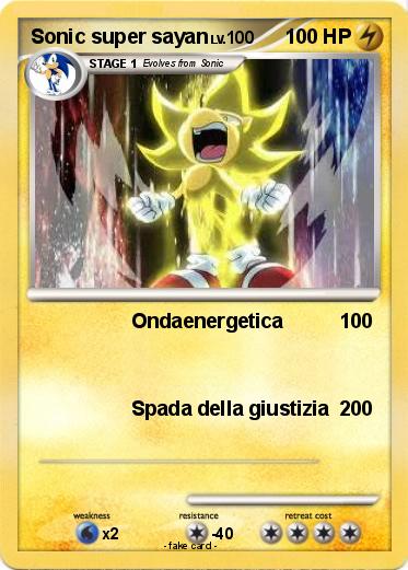 Pokemon Sonic super sayan
