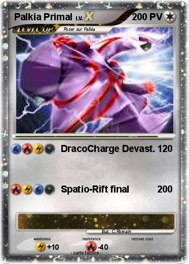 Pokemon Palkia Primal