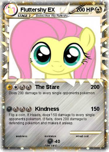Pokemon Fluttershy EX