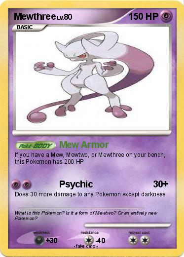 Pokemon Mewthree