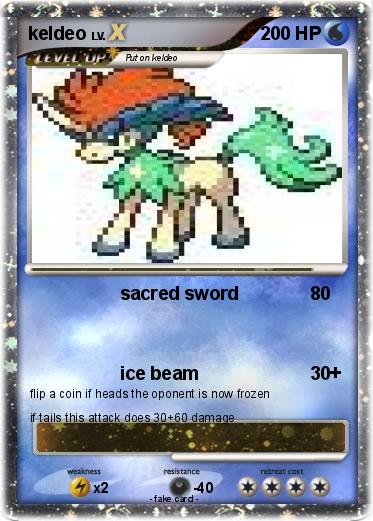 Pokemon keldeo