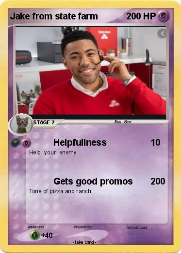Pokemon Jake from state farm
