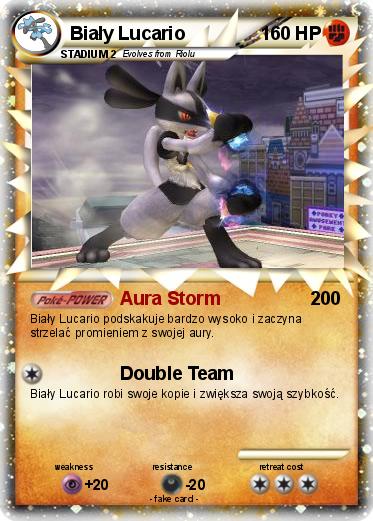 Pokemon Biały Lucario