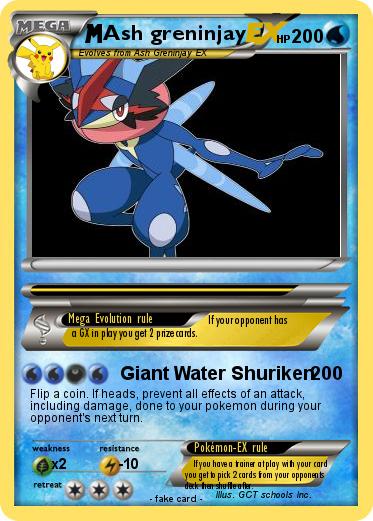 Pokemon Ash greninjay